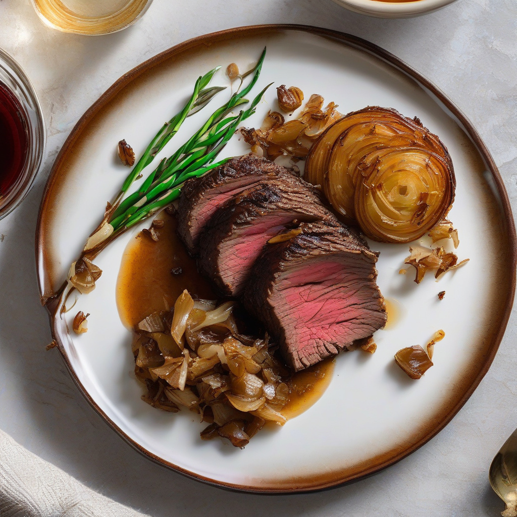 Bo Rounds Recipe: Tender Beef Roast with Rich Au Jus - 90 Recipes