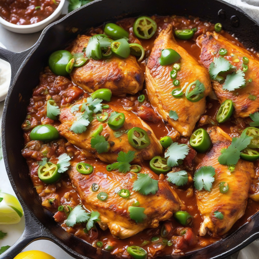 Chili Ranchero Chicken Ranchero Recipe: Spicy Southwestern Flavors in 30 Minutes - 90 ...
