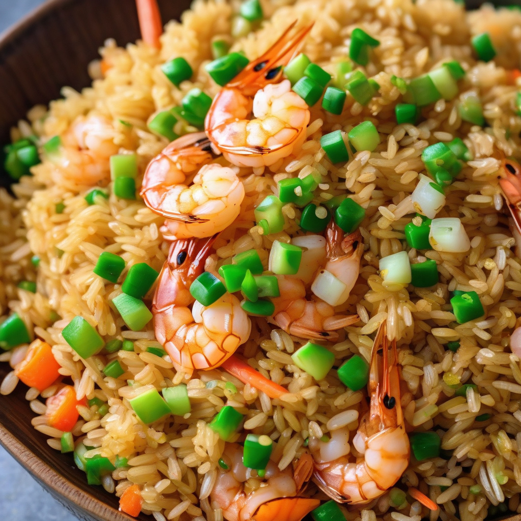 Korean Shrimp Fried Rice Recipe: Spicy Seafood Stir-Fry Masterpiece ...