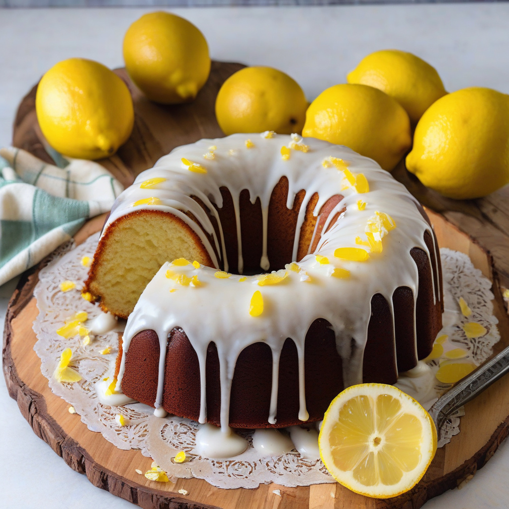 Paula Deen's Lemon Pound Cake Recipe: Moist Citrus Delight - 90 Recipes