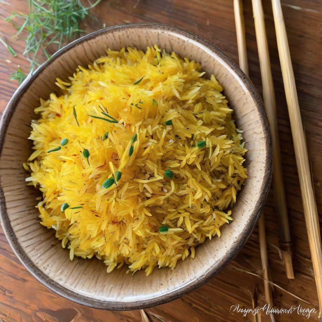 Safflower Rice Recipe: Vibrant Flavor and Color Boost - 90 Recipes