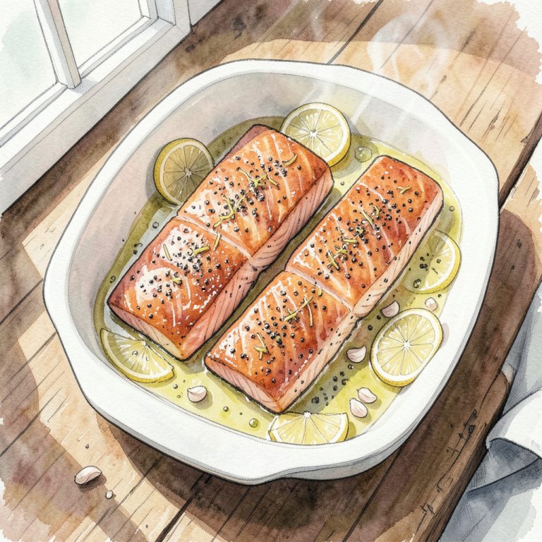 Baked Lemon Pepper Salmon Recipe: Flaky Perfection in 20 Minutes - 90 ...