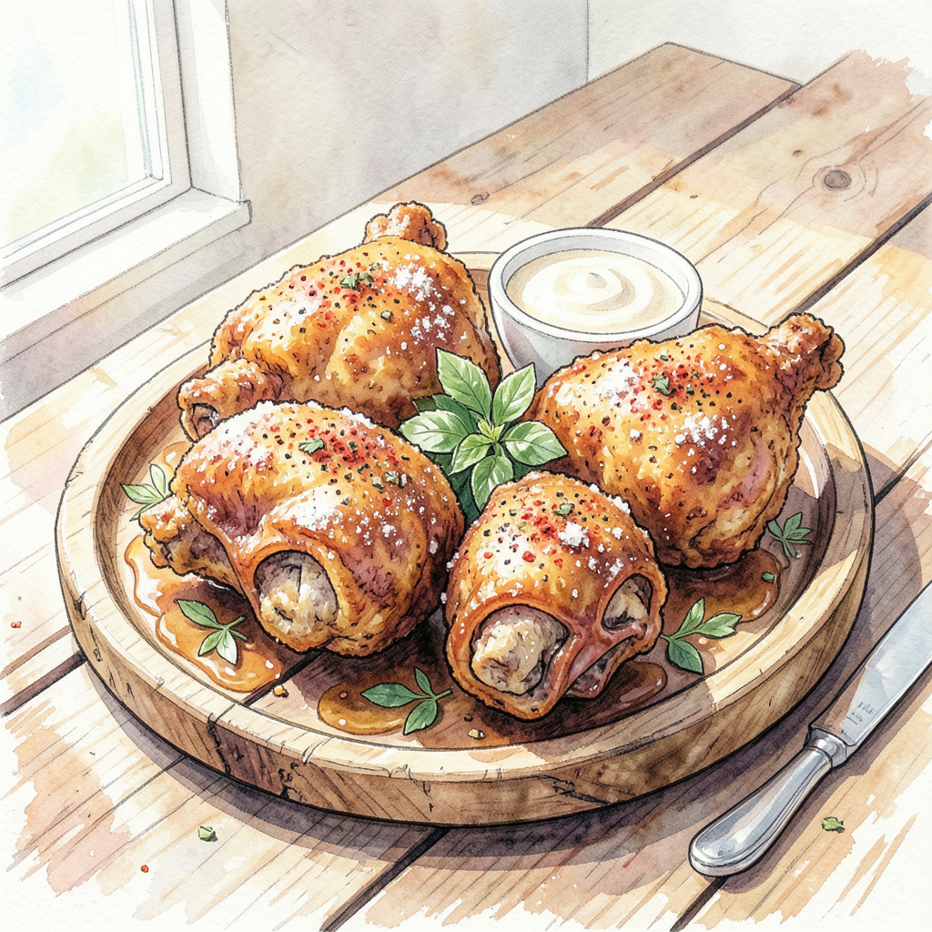Chicken Head Recipe: Crispy Fried Delight with Rich Broth - 90 Recipes