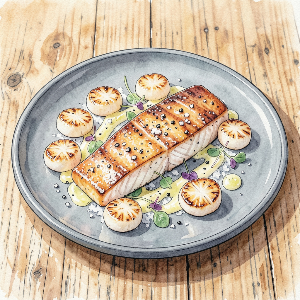 Scallop Cod Cod and Scallops Recipe: Pan-Seared Elegance in 20 Minutes - 90 Recipes