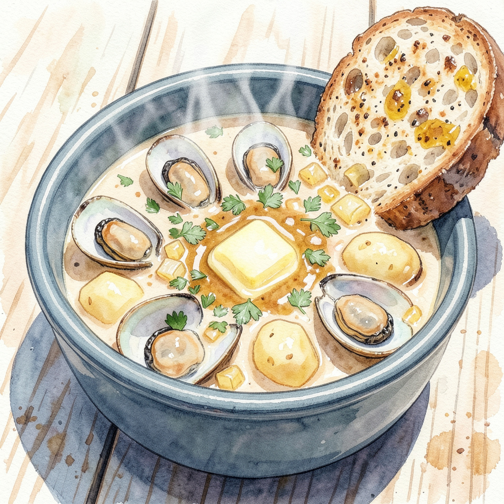 Rocky Point Chowder Recipe: Creamy New England Comfort in a Bowl - 90 ...