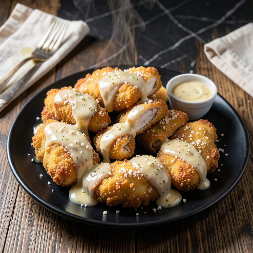 Buffalo Wild Wings Parmesan Garlic Sauce Chicken Recipe: Copycat Zesty ...